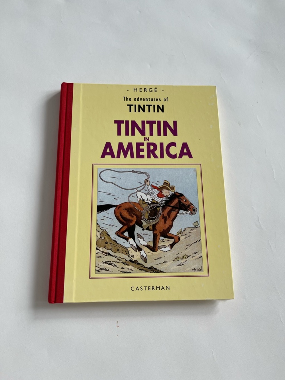 Tintin in America Hardcover - rare